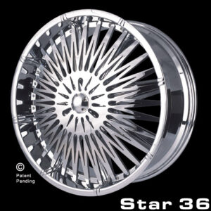 Full Plate 36 Spoke Star 36