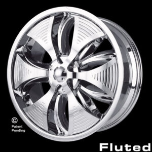 6 Spoke Fluted